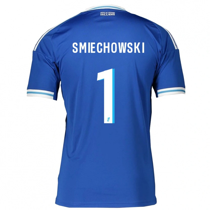 Danxen Kinder Artur Smiechowski #1 Blau Weiß Heimtrikot Trikot 2025/26 T-Shirt Österreich