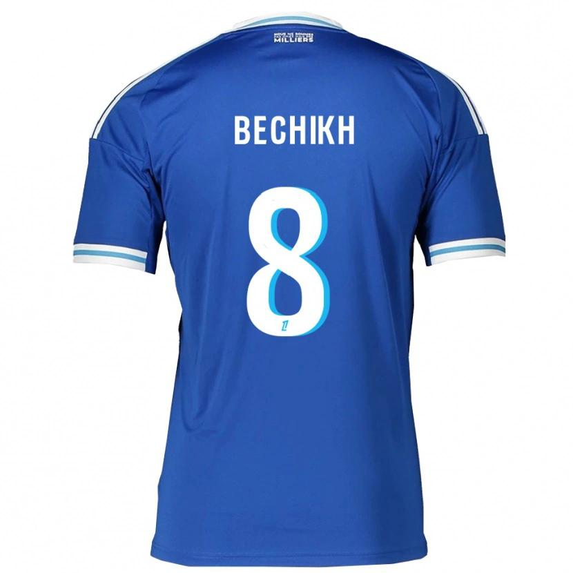 Danxen Kinder Mohamed Bechikh #8 Blau Weiß Heimtrikot Trikot 2025/26 T-Shirt Österreich