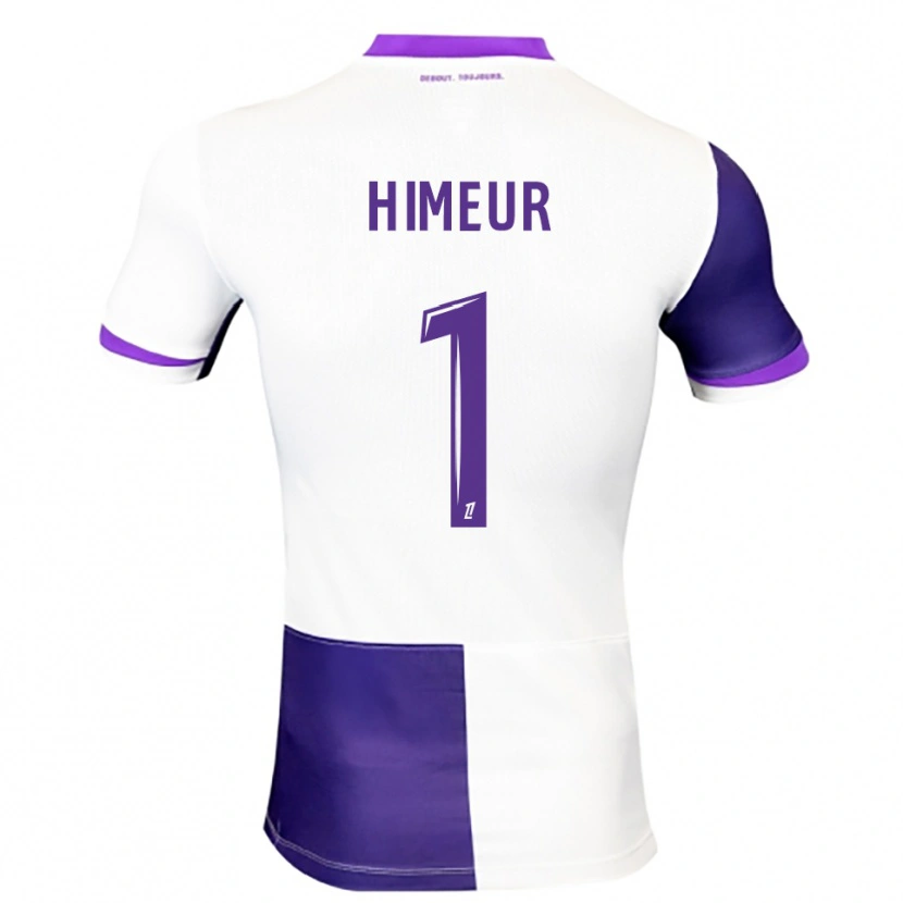 Danxen Kinder Thomas Himeur #1 Lila Weiß Heimtrikot Trikot 2025/26 T-Shirt Österreich
