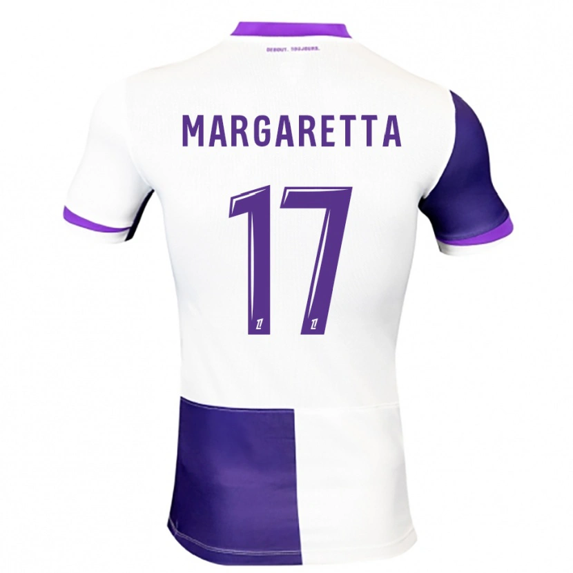 Danxen Kinder Jessica Margaretta #17 Lila Weiß Heimtrikot Trikot 2025/26 T-Shirt Österreich