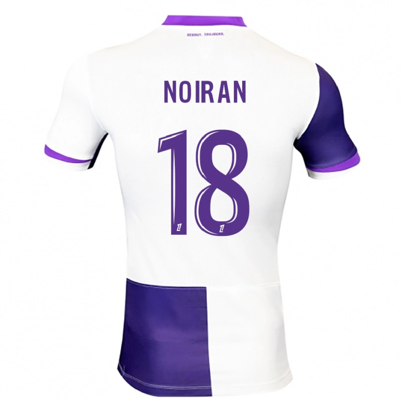 Danxen Kinder Clara Noiran #18 Lila Weiß Heimtrikot Trikot 2025/26 T-Shirt Österreich