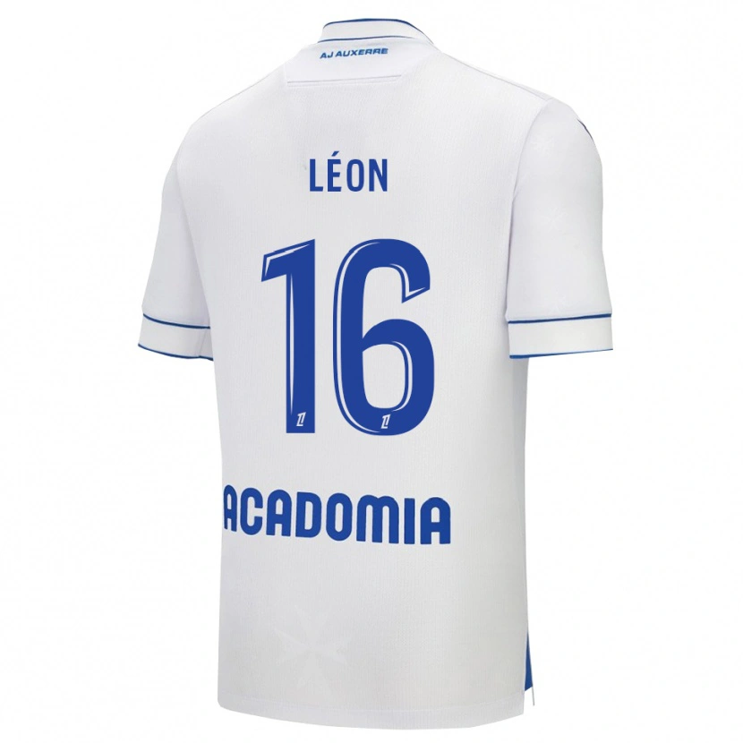 Danxen Kinder Donovan Léon #16 Weiß Blau Heimtrikot Trikot 2025/26 T-Shirt Österreich
