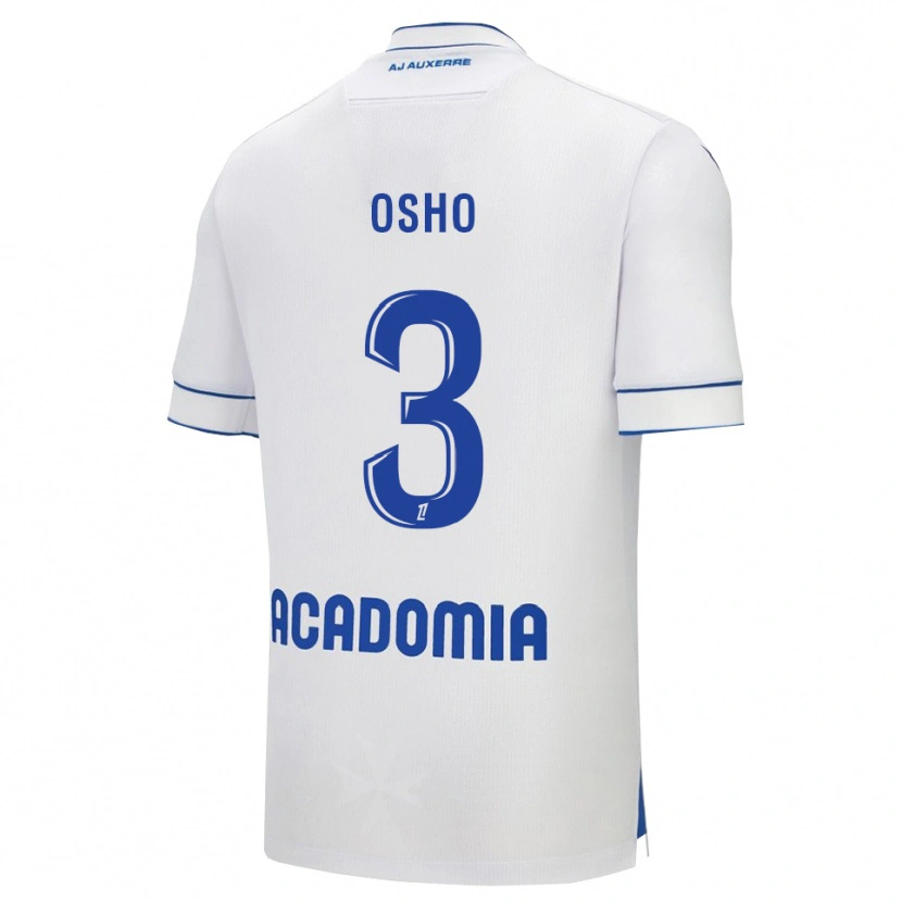 Danxen Kinder Gabriel Osho #3 Weiß Blau Heimtrikot Trikot 2025/26 T-Shirt Österreich