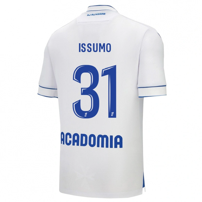 Danxen Kinder Aaron Issumo #31 Weiß Blau Heimtrikot Trikot 2025/26 T-Shirt Österreich