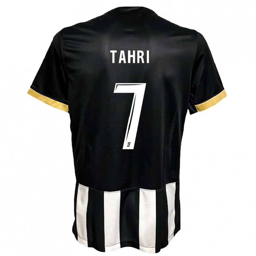 Danxen Kinder Sofiane Tahri #7 Schwarz Weiß Heimtrikot Trikot 2025/26 T-Shirt Österreich