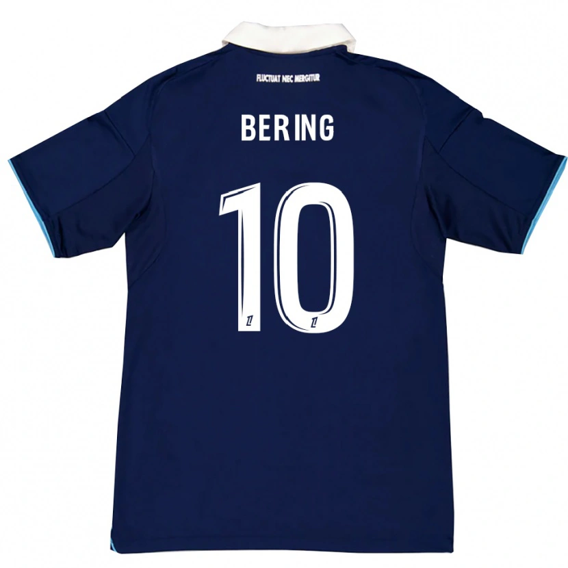 Danxen Kinder Aymerick Bering #10 Dunkelblau Weiß Heimtrikot Trikot 2025/26 T-Shirt Österreich