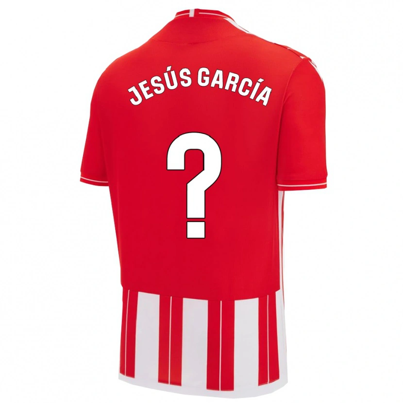 Danxen Kinder Jesús García #0 Rot Weiß Heimtrikot Trikot 2025/26 T-Shirt Österreich