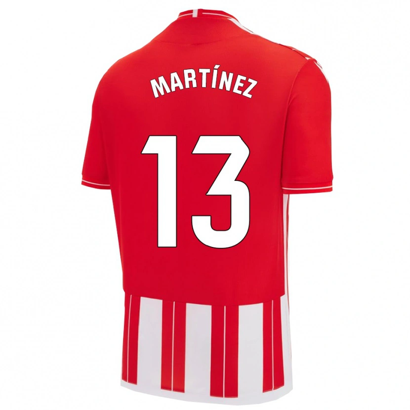 Danxen Kinder Fernando Martínez #13 Rot Weiß Heimtrikot Trikot 2025/26 T-Shirt Österreich