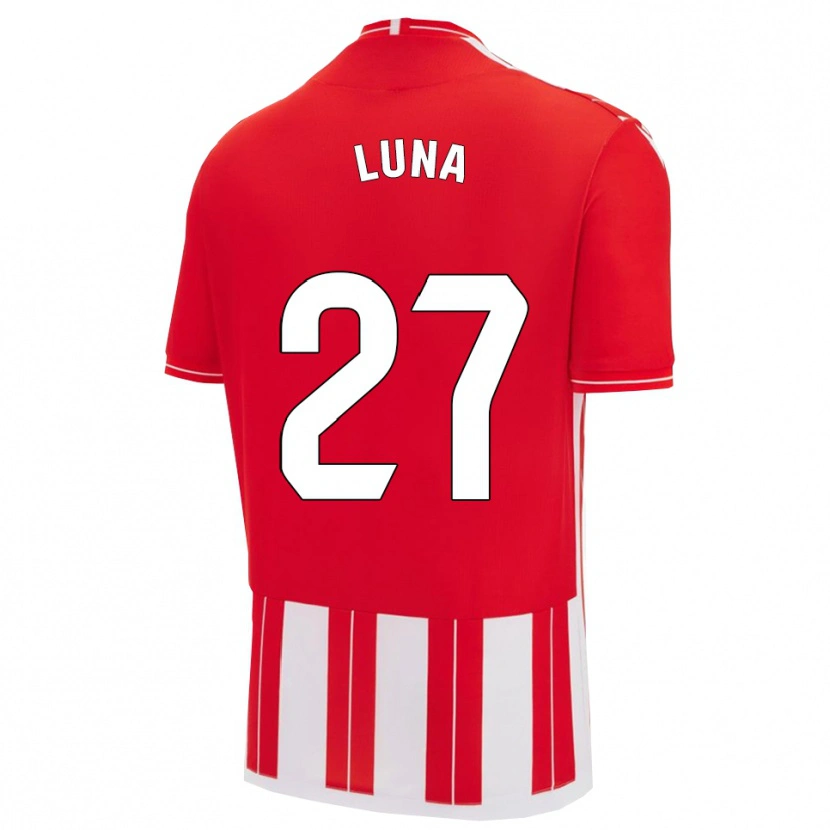 Danxen Kinder Marcos Luna #27 Rot Weiß Heimtrikot Trikot 2025/26 T-Shirt Österreich