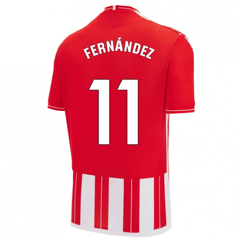 Danxen Kinder Nico Fernández #11 Rot Weiß Heimtrikot Trikot 2025/26 T-Shirt Österreich