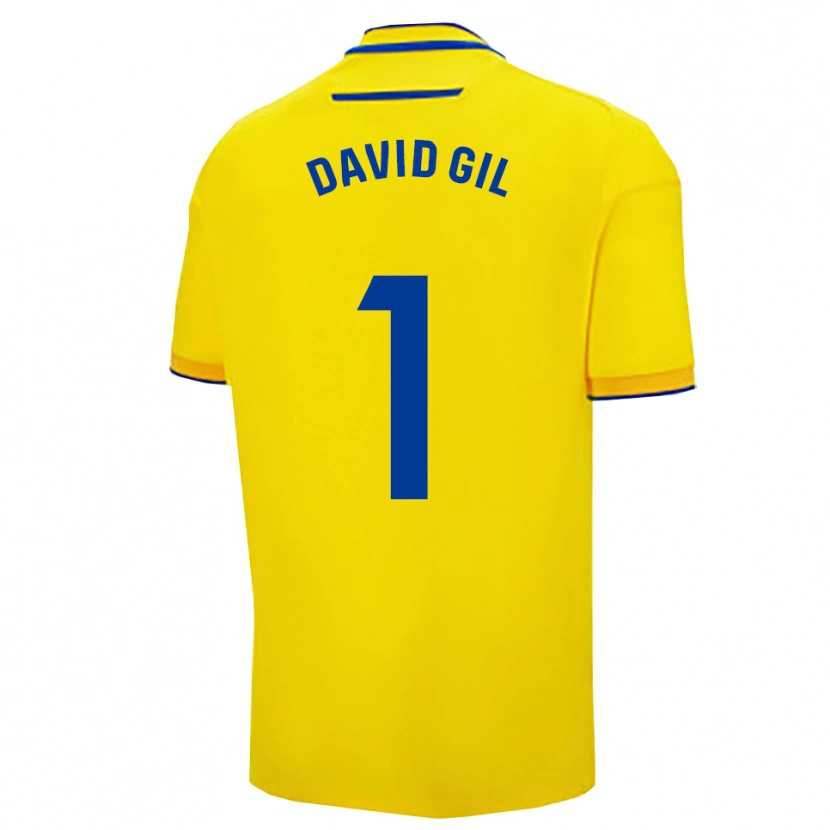 Danxen Kinder David Gil #1 Gelb Marine Heimtrikot Trikot 2025/26 T-Shirt Österreich