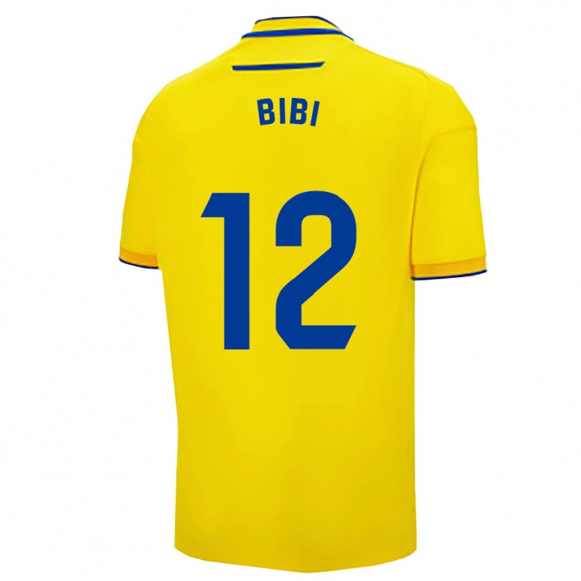 Danxen Kinder Bibiana Vallín Romero #12 Gelb Marine Heimtrikot Trikot 2025/26 T-Shirt Österreich