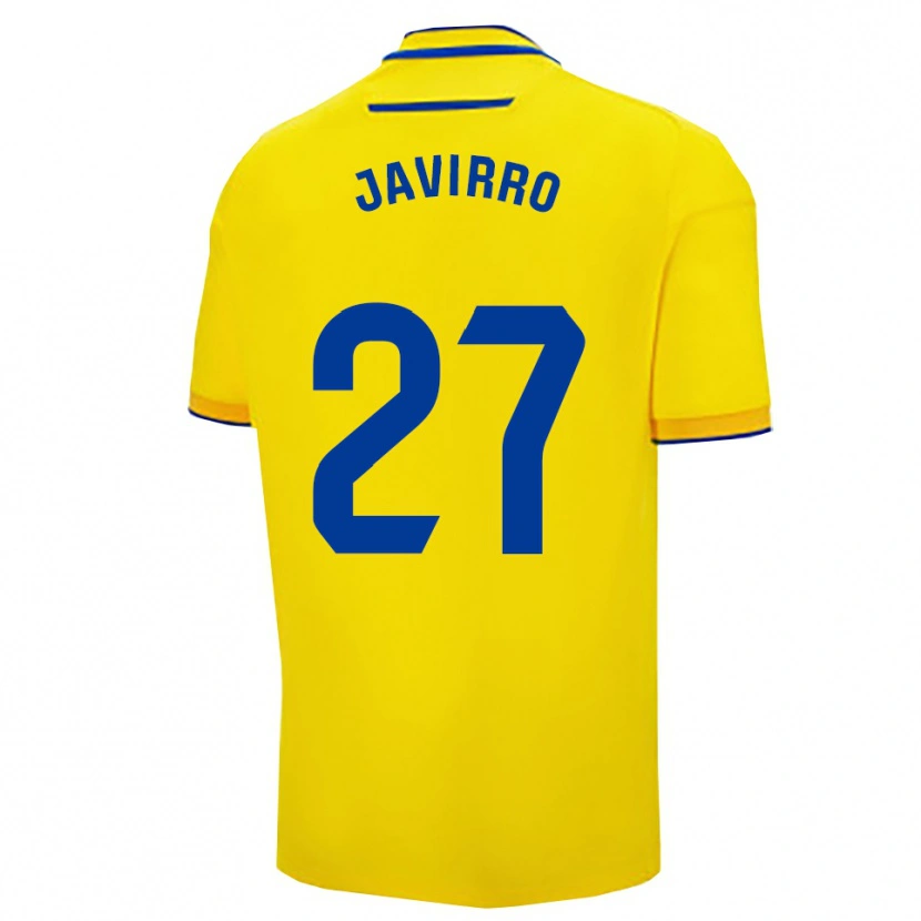 Danxen Kinder Javirro #27 Gelb Marine Heimtrikot Trikot 2025/26 T-Shirt Österreich
