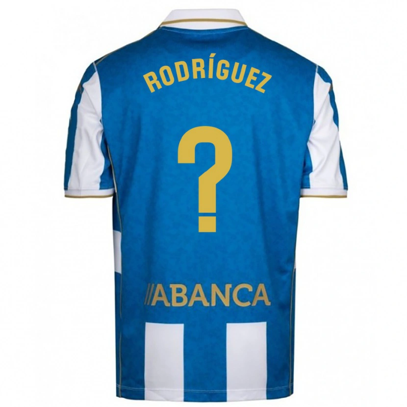 Danxen Kinder Carlos Rodríguez #0 Weiß Blau Heimtrikot Trikot 2025/26 T-Shirt Österreich
