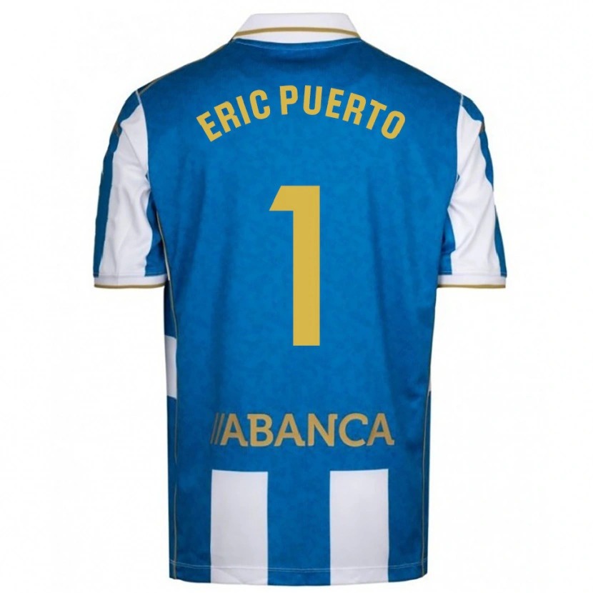 Danxen Kinder Eric Puerto #1 Weiß Blau Heimtrikot Trikot 2025/26 T-Shirt Österreich