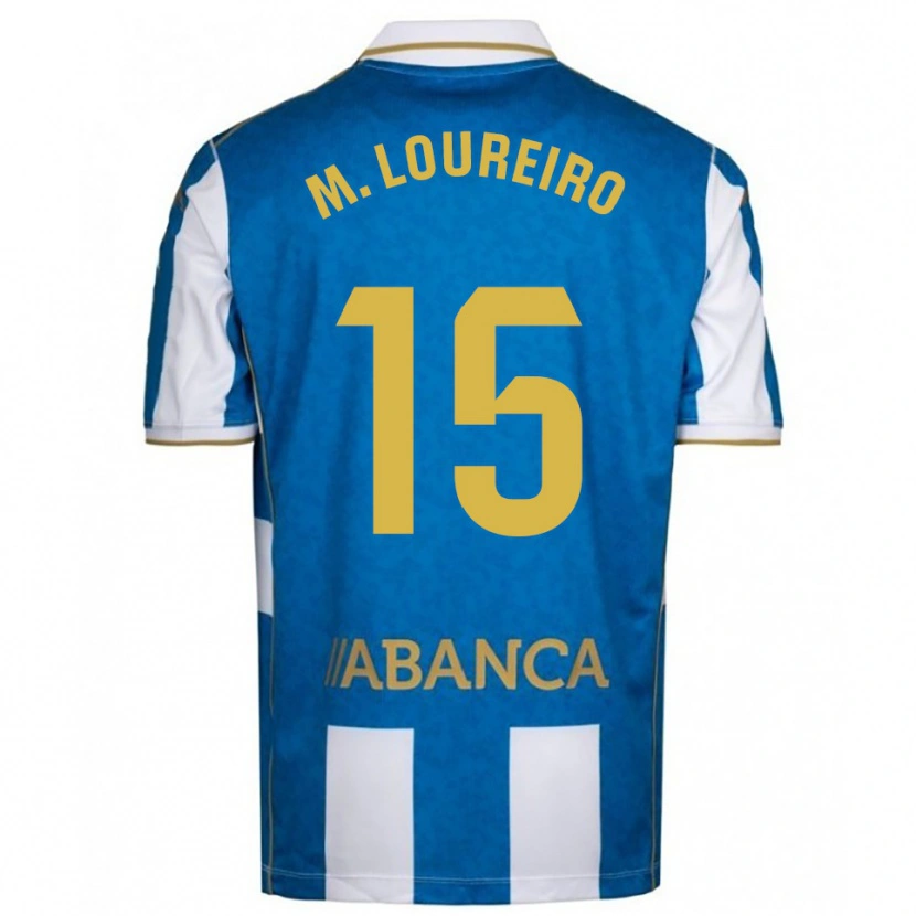 Danxen Kinder Miguel Loureiro #15 Weiß Blau Heimtrikot Trikot 2025/26 T-Shirt Österreich