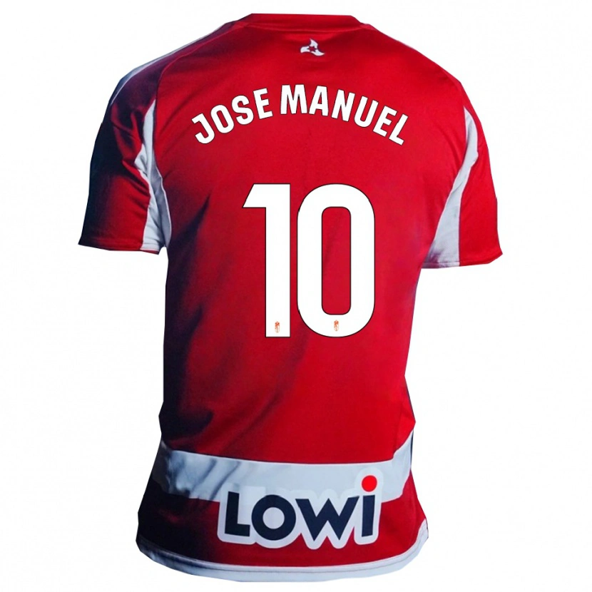 Danxen Kinder José Manuel Arnáiz #10 Rot Weiß Heimtrikot Trikot 2025/26 T-Shirt Österreich