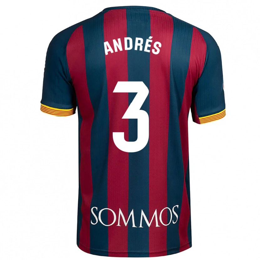 Danxen Kinder Joel Andrés #3 Marineblau Rot Heimtrikot Trikot 2025/26 T-Shirt Österreich