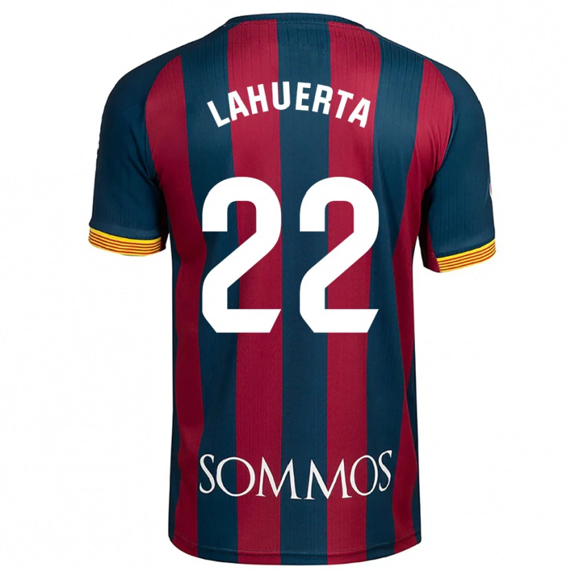 Danxen Kinder Gema Lahuerta #22 Marineblau Rot Heimtrikot Trikot 2025/26 T-Shirt Österreich