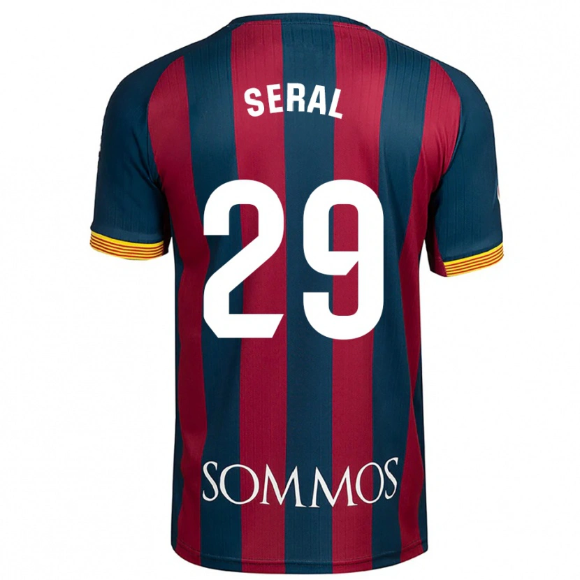 Danxen Kinder Abel Seral #29 Marineblau Rot Heimtrikot Trikot 2025/26 T-Shirt Österreich
