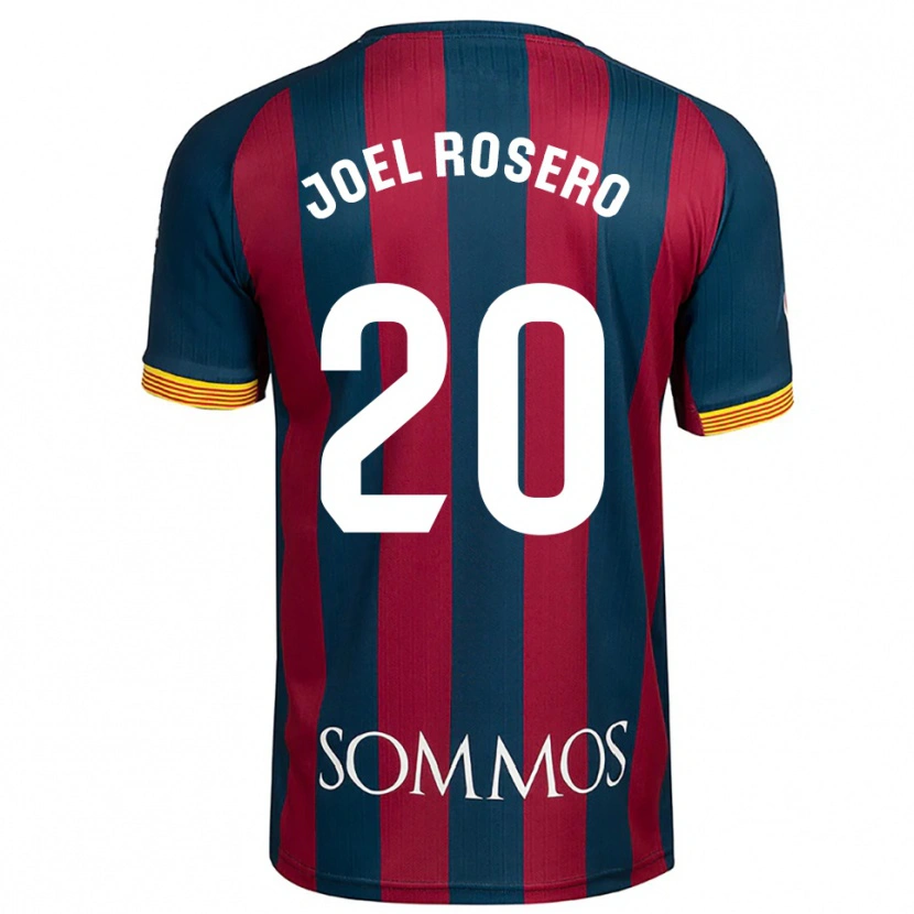 Danxen Kinder Alexis Joel Rosero #20 Marineblau Rot Heimtrikot Trikot 2025/26 T-Shirt Österreich