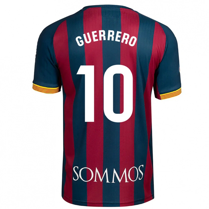 Danxen Kinder Fernando Guerrero #10 Marineblau Rot Heimtrikot Trikot 2025/26 T-Shirt Österreich