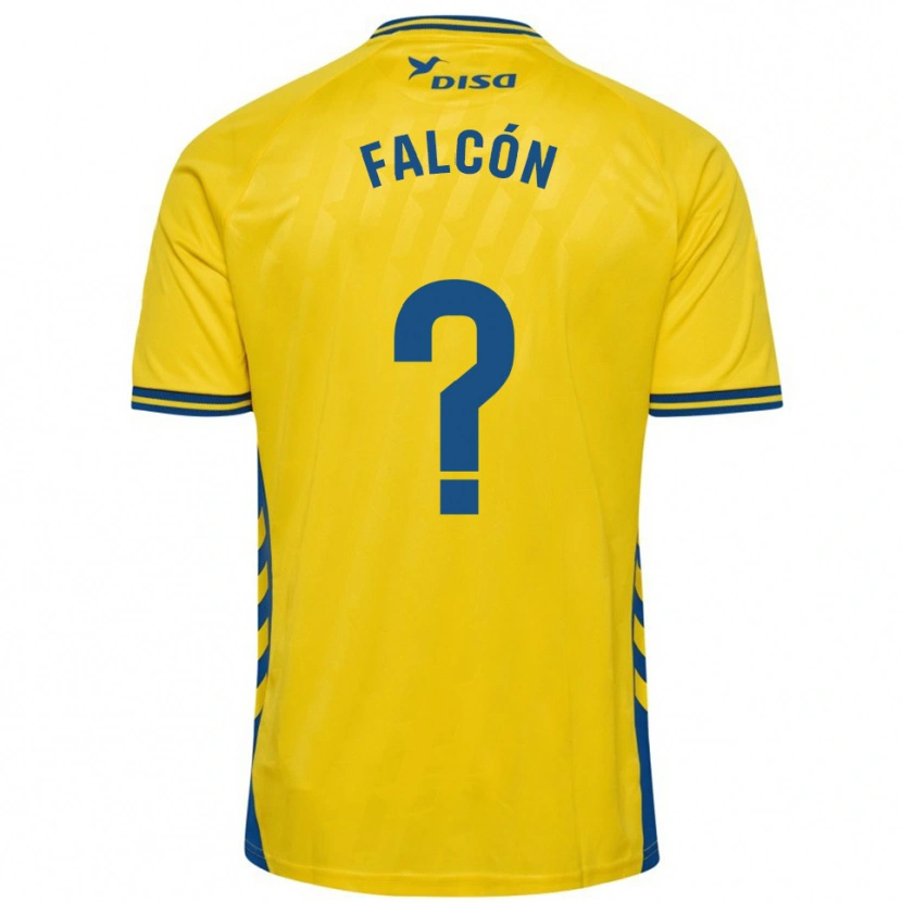 Danxen Kinder Toni Falcón #0 Gelb Blau Heimtrikot Trikot 2025/26 T-Shirt Österreich