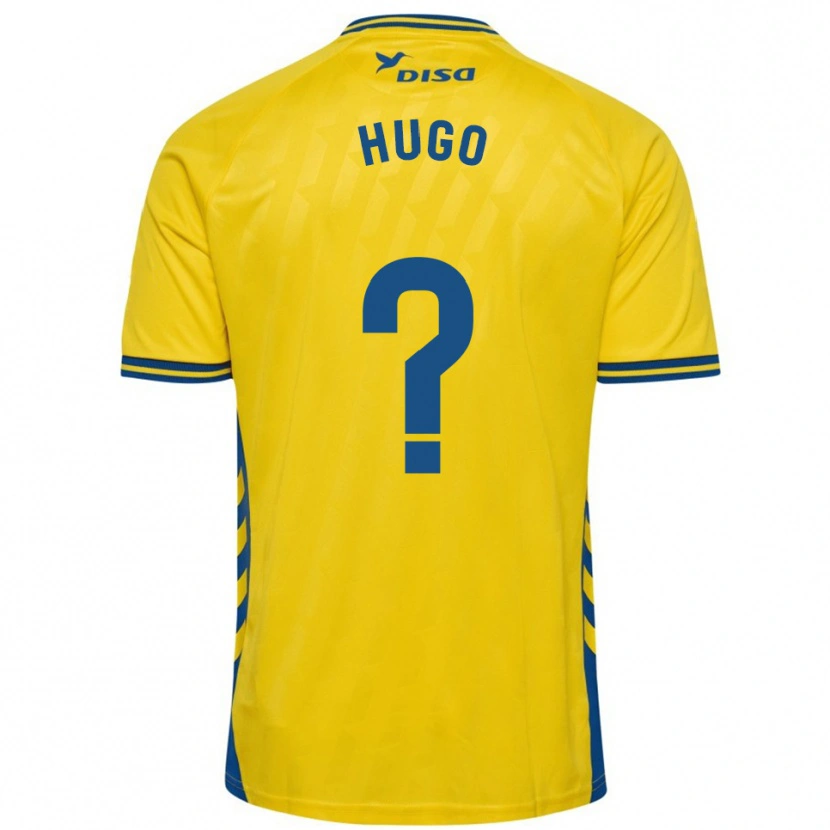 Danxen Kinder Hugo Hernández #0 Gelb Blau Heimtrikot Trikot 2025/26 T-Shirt Österreich