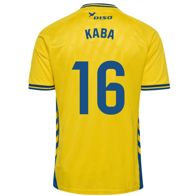Danxen Kinder Sory Kaba #16 Gelb Blau Heimtrikot Trikot 2025/26 T-Shirt Österreich