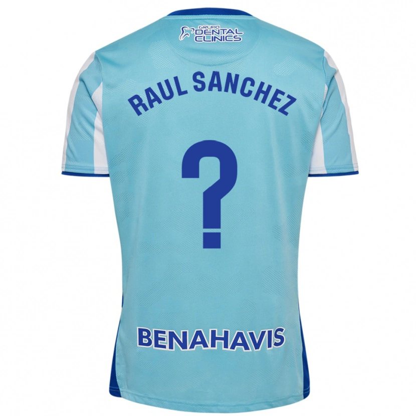 Danxen Kinder Raul Sánchez #0 Himmelblau Weiß Heimtrikot Trikot 2025/26 T-Shirt Österreich