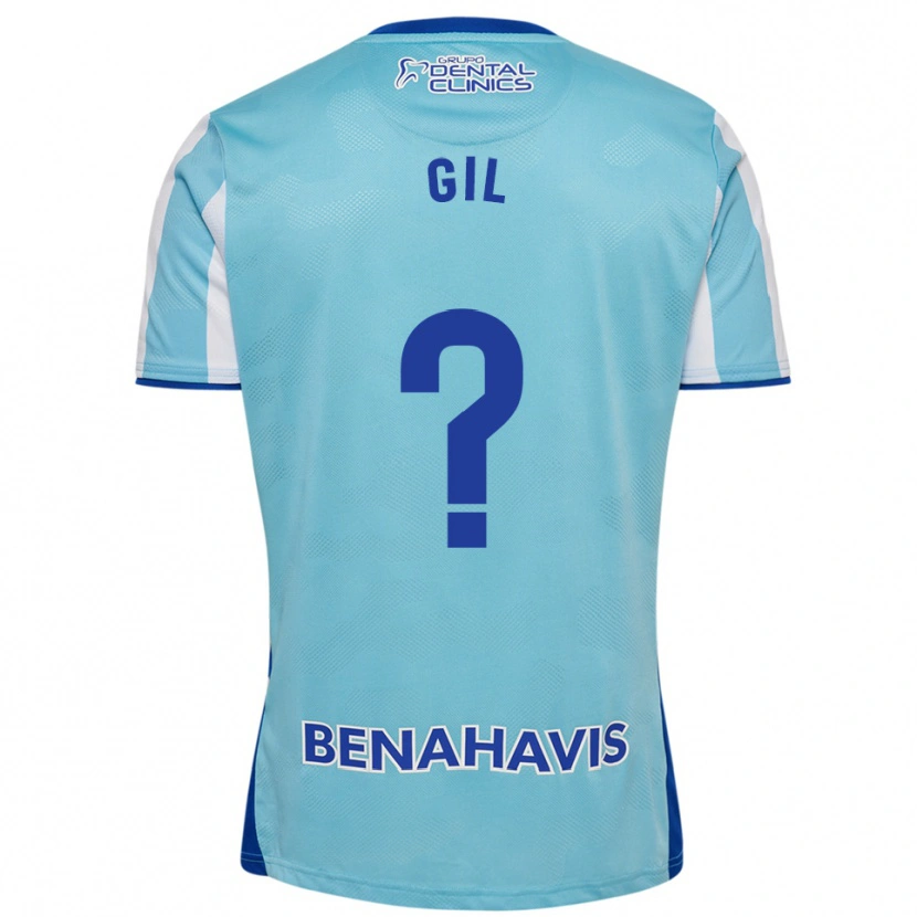 Danxen Kinder José Gil #0 Himmelblau Weiß Heimtrikot Trikot 2025/26 T-Shirt Österreich