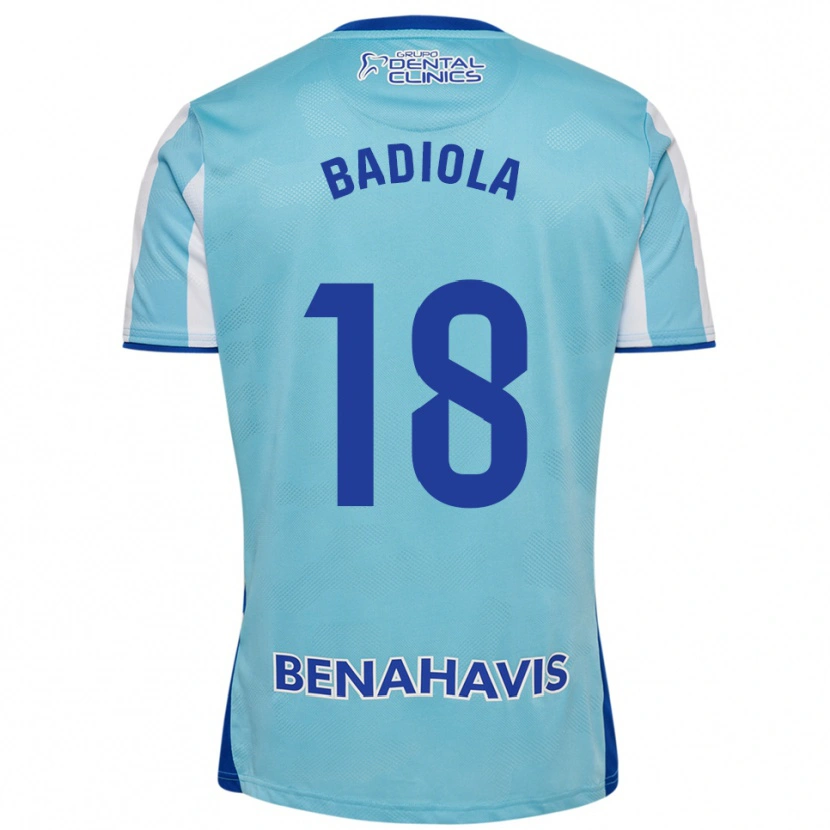 Danxen Kinder Ibon Badiola #18 Himmelblau Weiß Heimtrikot Trikot 2025/26 T-Shirt Österreich