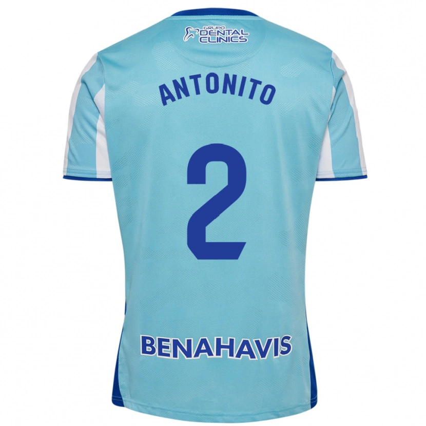 Danxen Kinder Antoñito #2 Himmelblau Weiß Heimtrikot Trikot 2025/26 T-Shirt Österreich