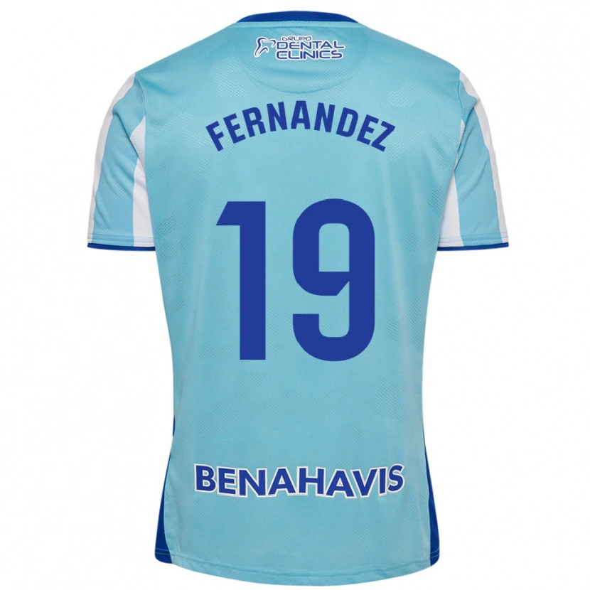 Danxen Kinder Raúl Fernández #19 Himmelblau Weiß Heimtrikot Trikot 2025/26 T-Shirt Österreich
