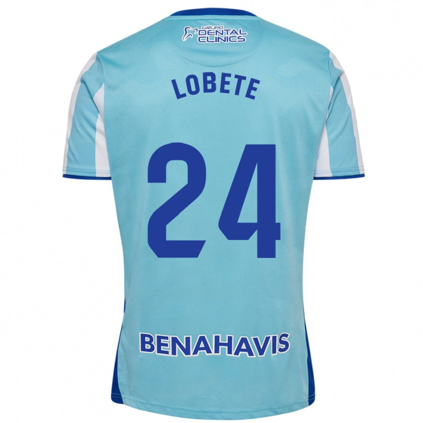 Danxen Kinder Julen Lobete #24 Himmelblau Weiß Heimtrikot Trikot 2025/26 T-Shirt Österreich