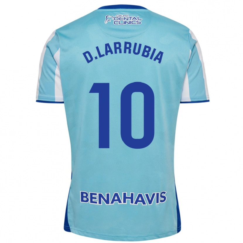 Danxen Kinder David Larrubia #10 Himmelblau Weiß Heimtrikot Trikot 2025/26 T-Shirt Österreich