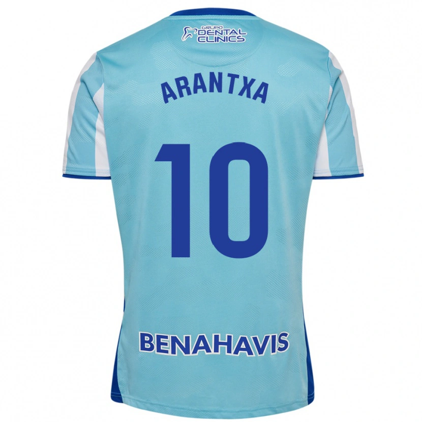 Danxen Kinder Arantxa Medina Torreblanca #10 Himmelblau Weiß Heimtrikot Trikot 2025/26 T-Shirt Österreich