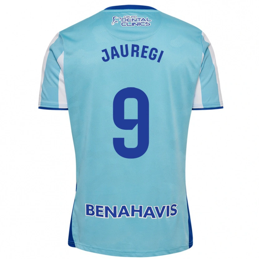 Danxen Kinder Eneko Jauregi #9 Himmelblau Weiß Heimtrikot Trikot 2025/26 T-Shirt Österreich