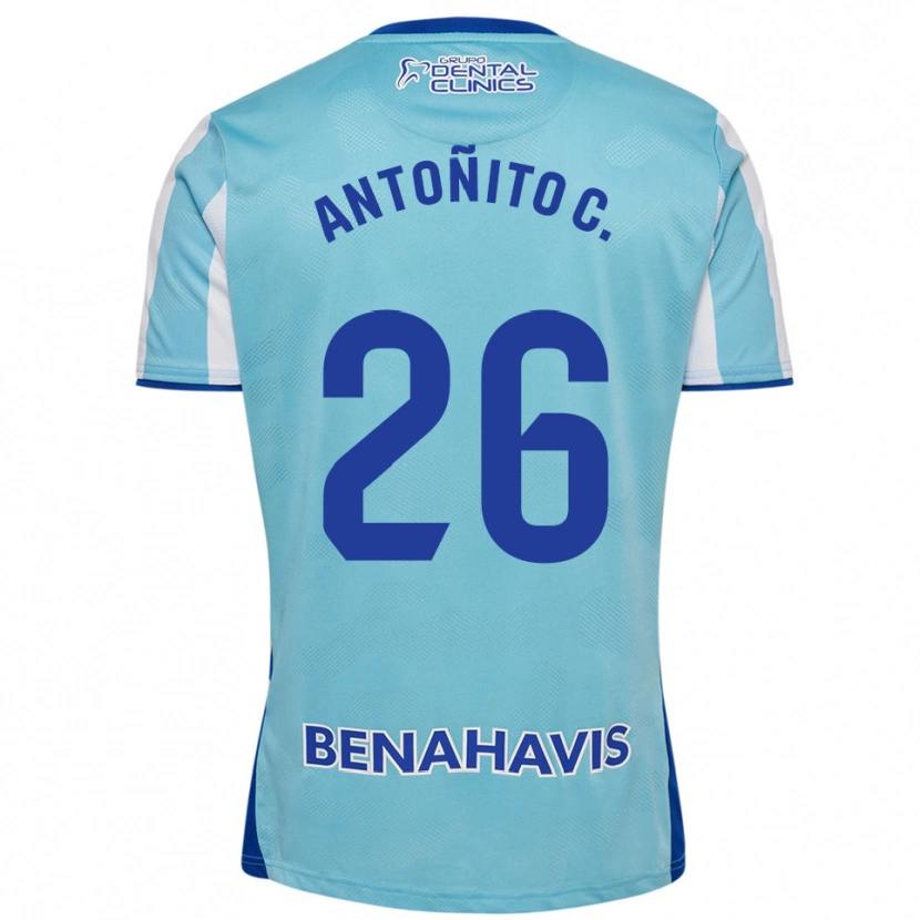Danxen Kinder Antonio Cordero #26 Himmelblau Weiß Heimtrikot Trikot 2025/26 T-Shirt Österreich