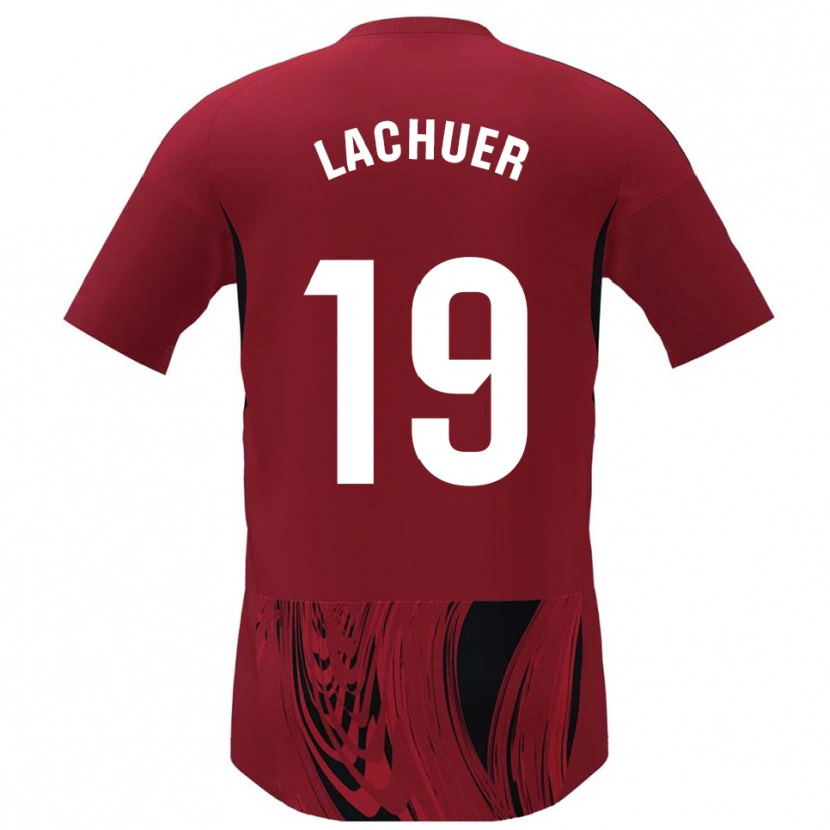 Danxen Kinder Mathis Lachuer #19 Rot Schwarz Heimtrikot Trikot 2025/26 T-Shirt Österreich