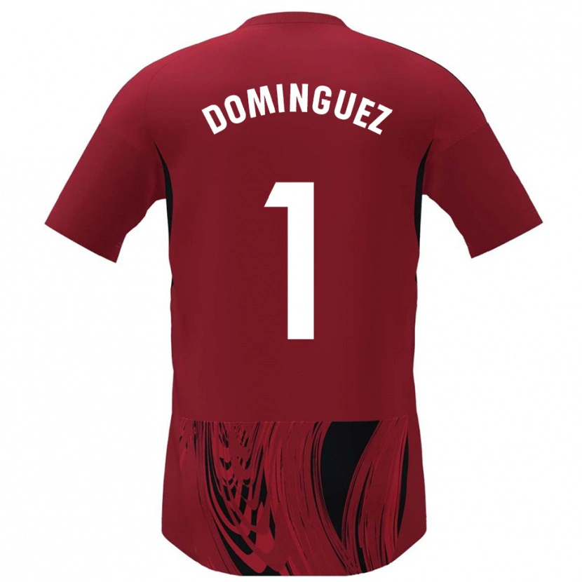 Danxen Kinder Iago Domínguez #1 Rot Schwarz Heimtrikot Trikot 2025/26 T-Shirt Österreich