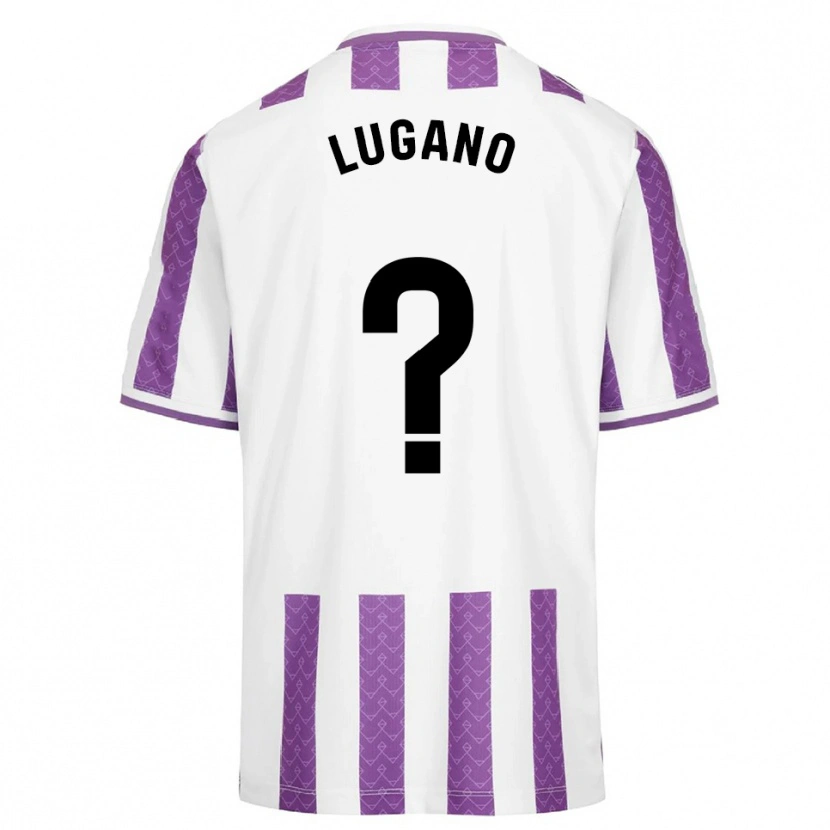Danxen Kinder Thiago Lugano #0 Lila Weiß Heimtrikot Trikot 2025/26 T-Shirt Österreich