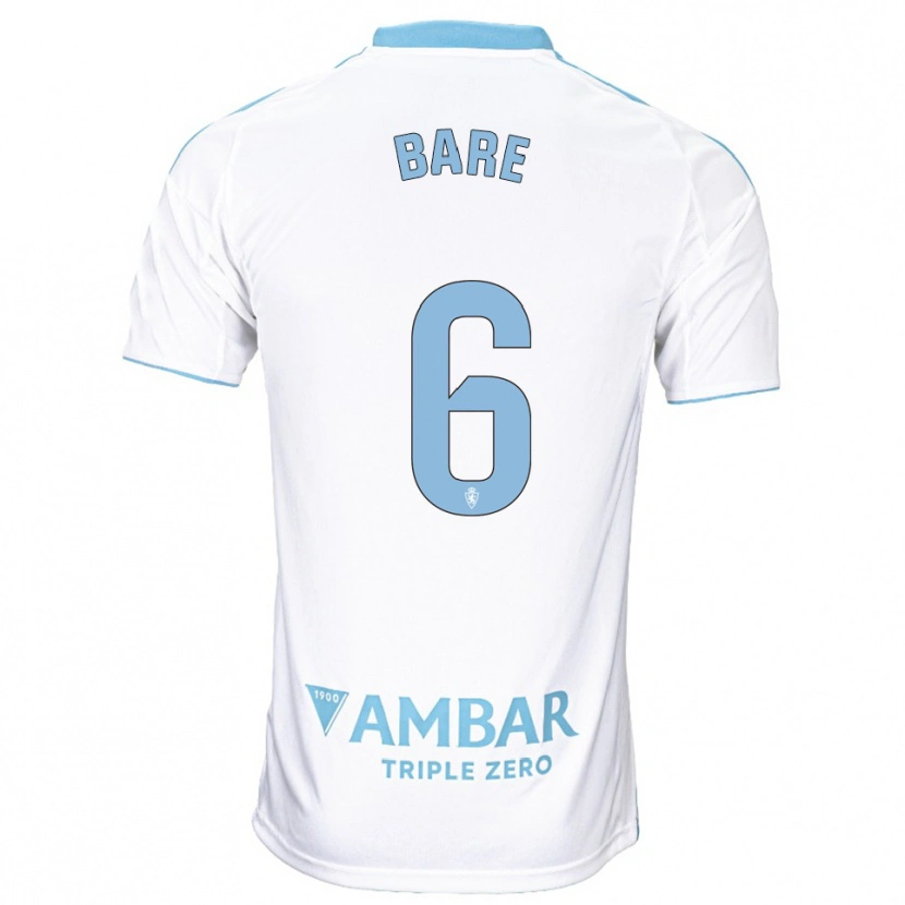 Danxen Kinder Keidi Bare #6 Weiß Himmelblau Heimtrikot Trikot 2025/26 T-Shirt Österreich