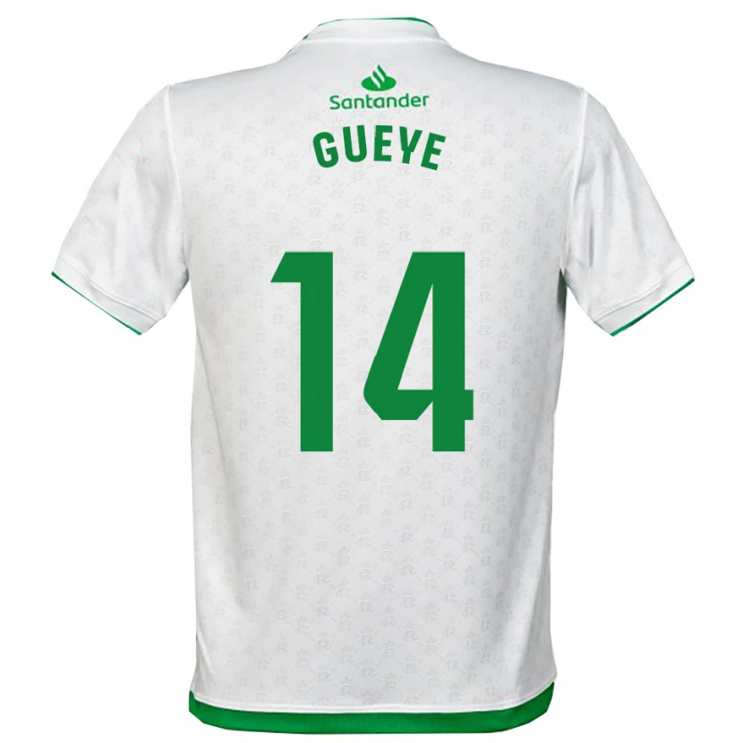 Danxen Kinder Maguette Gueye #14 Grün Weiß Heimtrikot Trikot 2025/26 T-Shirt Österreich