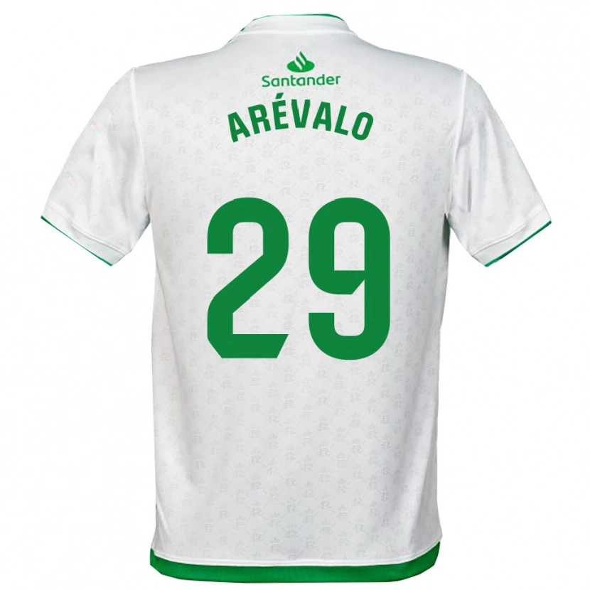Danxen Kinder Jeremy Arévalo #29 Grün Weiß Heimtrikot Trikot 2025/26 T-Shirt Österreich