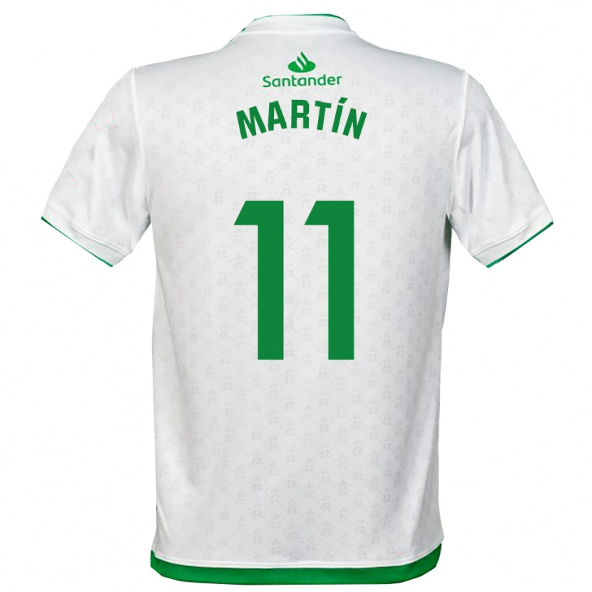 Danxen Kinder Andrés Martín #11 Grün Weiß Heimtrikot Trikot 2025/26 T-Shirt Österreich
