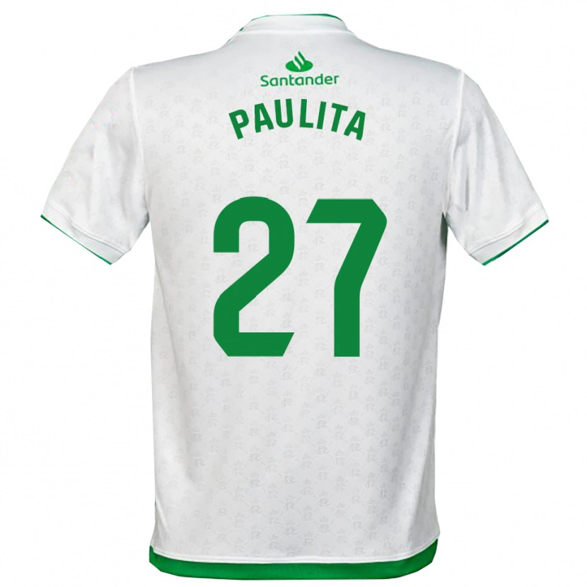 Danxen Kinder Paula García Hontañón #27 Grün Weiß Heimtrikot Trikot 2025/26 T-Shirt Österreich