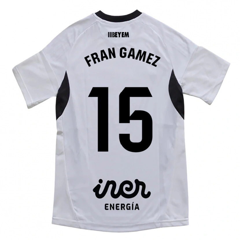 Danxen Kinder Fran Gámez #15 Weiß Lila Heimtrikot Trikot 2025/26 T-Shirt Österreich