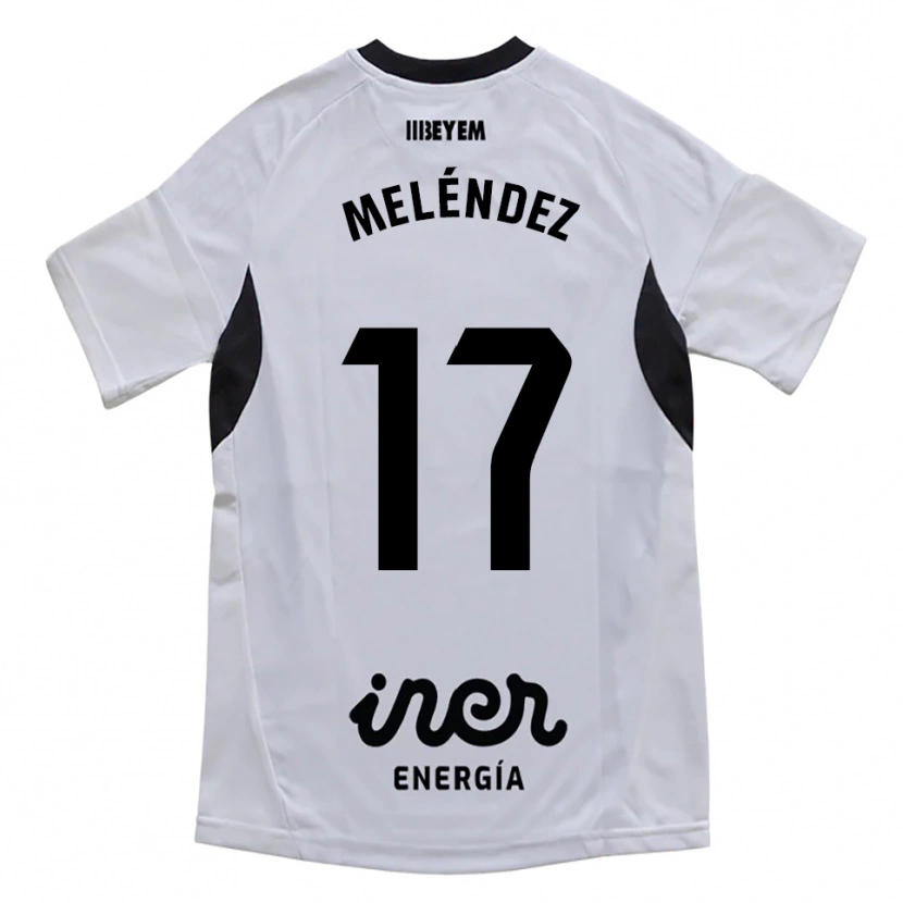 Danxen Kinder Ale Meléndez #17 Weiß Lila Heimtrikot Trikot 2025/26 T-Shirt Österreich