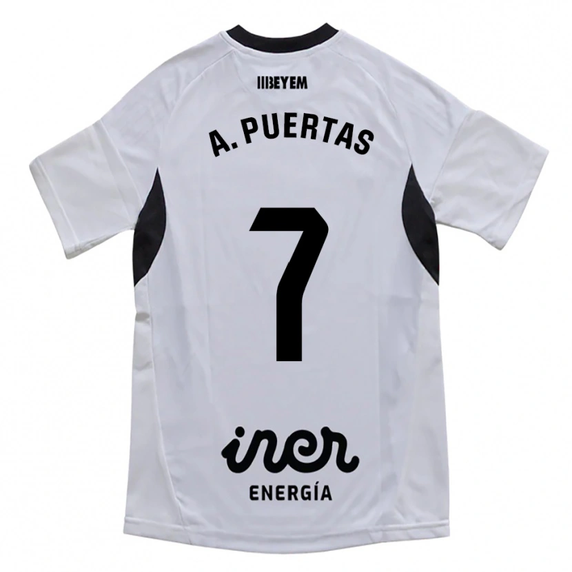 Danxen Kinder Antonio Puertas #7 Weiß Lila Heimtrikot Trikot 2025/26 T-Shirt Österreich